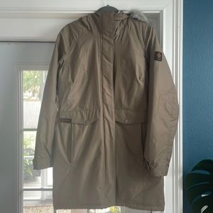 Columbia long insulated jacket